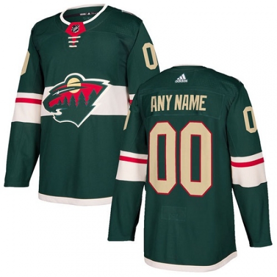 Men Women Youth Toddler Green Jersey - Customized Adidas Minnesota Wild Home Men Women Youth Toddler Green Jersey - Customized Adidas Minnesota Wild Home