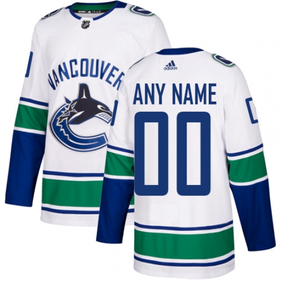 Men Women Youth Toddler White Jersey - Customized Adidas Vancouver Canucks Away Men Women Youth Toddler White Jersey - Customized Adidas Vancouver Canucks Away