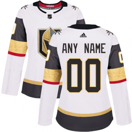 Men Women Youth Toddler White Jersey - Customized Adidas Vegas Golden Knights Away II Men Women Youth Toddler White Jersey - Customized Adidas Vegas Golden Knights Away II