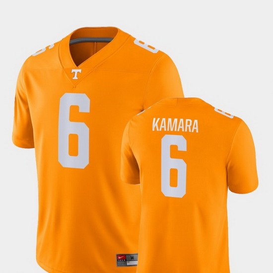 Men Tennessee Volunteers Alvin Kamara 6 Orange Game College Football Jersey Men Tennessee Volunteers Alvin Kamara 6 Orange Game College Football Jersey