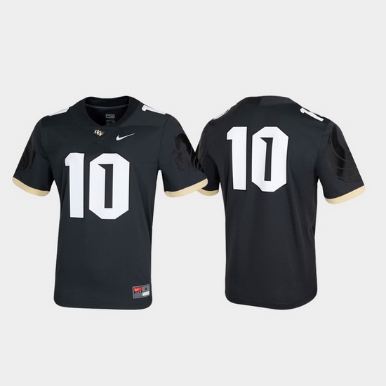Men Ucf Knights 10 Anthracite Untouchable Game Jersey Men Ucf Knights 10 Anthracite Untouchable Game Jersey