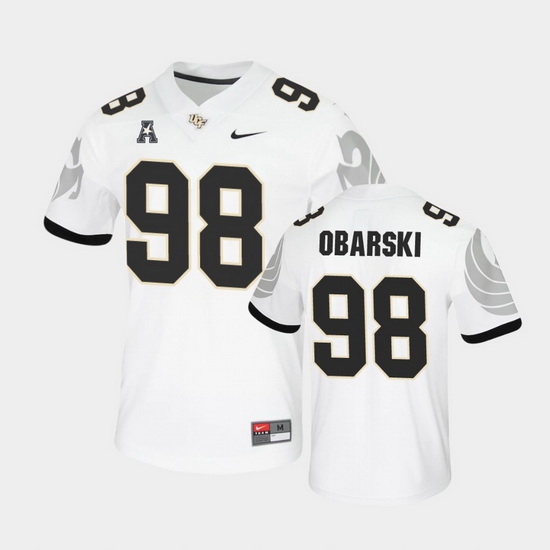 Men Ucf Knights Daniel Obarski College Football White Untouchable Game Jersey Men Ucf Knights Daniel Obarski College Football White Untouchable Game Jersey
