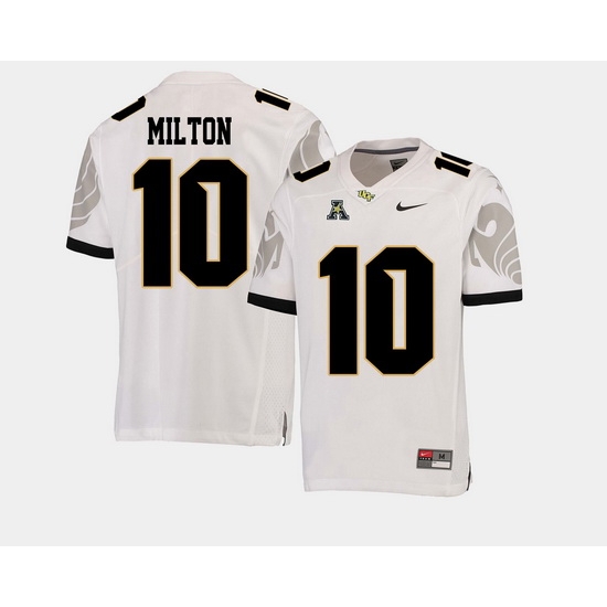 Men Ucf Knights Mckenzie Milton White College Football Aac Jersey Men Ucf Knights Mckenzie Milton White College Football Aac Jersey