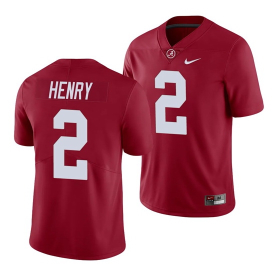 Alabama Crimson Tide Derrick Henry 2 Crimson Limited Jersey Men's Alabama Crimson Tide Derrick Henry 2 Crimson Limited Jersey Men's