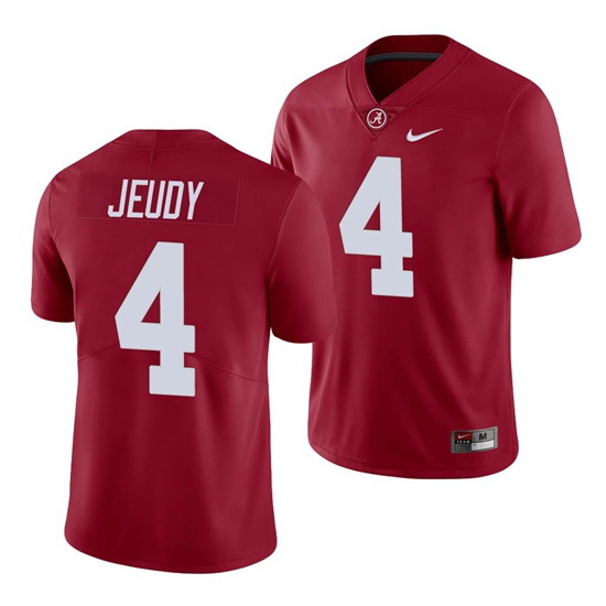 Alabama Crimson Tide Jerry Jeudy 4 Crimson Limited Jersey Men's Alabama Crimson Tide Jerry Jeudy 4 Crimson Limited Jersey Men's