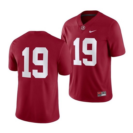 Alabama Crimson Tide Men's Crimson Game Nike Jersey I Alabama Crimson Tide Men's Crimson Game Nike Jersey I