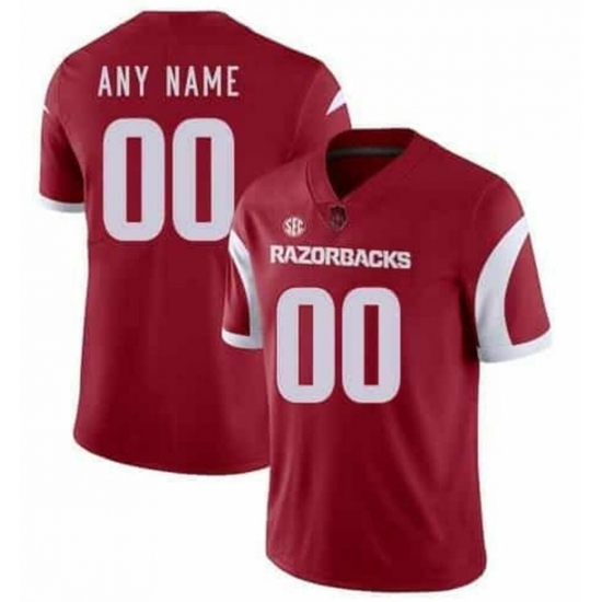 Men Women Youth Arkansas Razorbacks Jersey Custom Stitched Jersey College Football Red Men Women Youth Arkansas Razorbacks Jersey Custom Stitched Jersey College Football Red