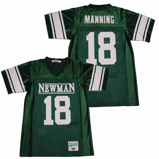 Men PEYTON MANNING 18 FOOTBALL JERSEY green Men PEYTON MANNING 18 FOOTBALL JERSEY green