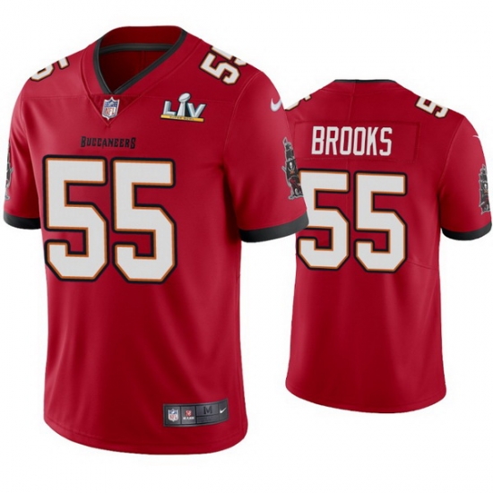 Men Derrick Brooks Buccaneers Red Super Bowl Lv Vapor Limited Jersey Men Derrick Brooks Buccaneers Red Super Bowl Lv Vapor Limited Jersey