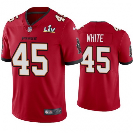 Men Devin White Buccaneers Red Super Bowl Lv Vapor Limited Jersey Men Devin White Buccaneers Red Super Bowl Lv Vapor Limited Jersey