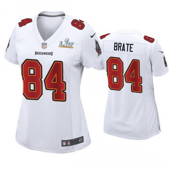 Women Cameron Brate Buccaneers White Super Bowl Lv Game Fashion Jersey Women Cameron Brate Buccaneers White Super Bowl Lv Game Fashion Jersey