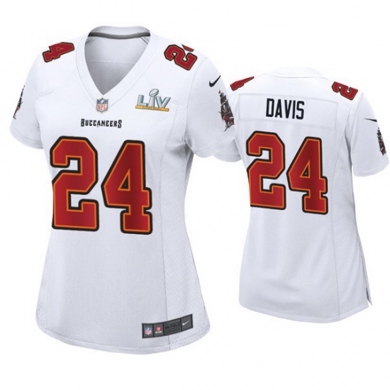 Women Carlton Davis Buccaneers White Super Bowl Lv Game Fashion Jersey Women Carlton Davis Buccaneers White Super Bowl Lv Game Fashion Jersey