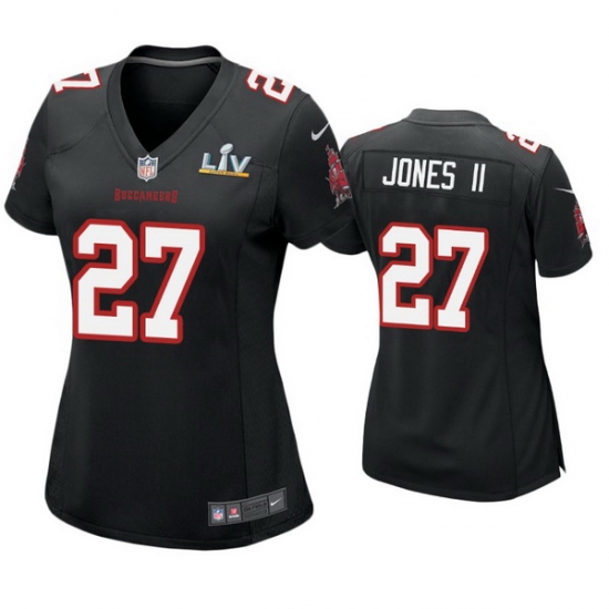 Women Ronald Jones Ii Buccaneers Black Super Bowl Lv Game Fashion Jersey Women Ronald Jones Ii Buccaneers Black Super Bowl Lv Game Fashion Jersey