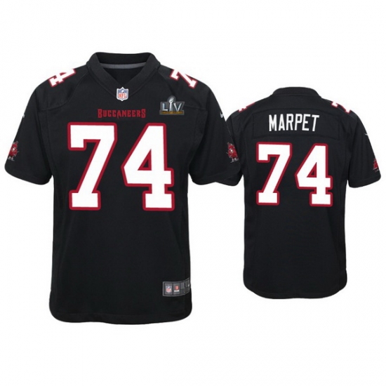 Youth Ali Marpet Buccaneers Black Super Bowl Lv Game Fashion Jersey Youth Ali Marpet Buccaneers Black Super Bowl Lv Game Fashion Jersey
