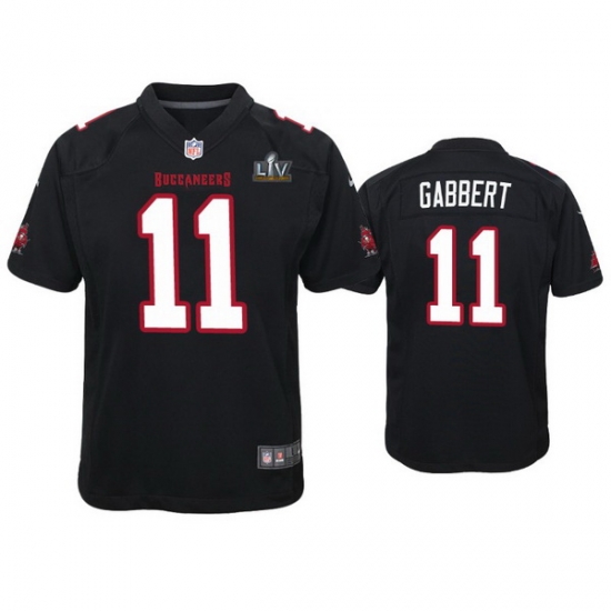 Youth Blaine Gabbert Buccaneers Black Super Bowl Lv Game Fashion Jersey Youth Blaine Gabbert Buccaneers Black Super Bowl Lv Game Fashion Jersey