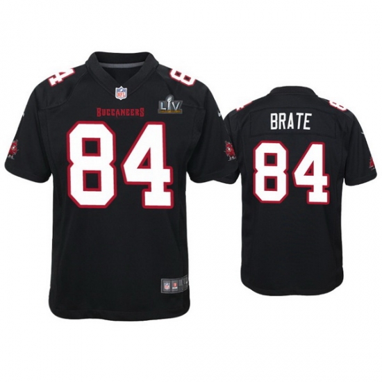 Youth Cameron Brate Buccaneers Black Super Bowl Lv Game Fashion Jersey Youth Cameron Brate Buccaneers Black Super Bowl Lv Game Fashion Jersey
