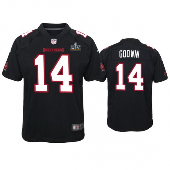 Youth Chris Godwin Buccaneers Black Super Bowl Lv Game Fashion Jersey Youth Chris Godwin Buccaneers Black Super Bowl Lv Game Fashion Jersey