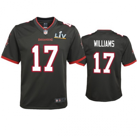 Youth Doug Williams Buccaneers Pewter Super Bowl Lv Game Jersey Youth Doug Williams Buccaneers Pewter Super Bowl Lv Game Jersey