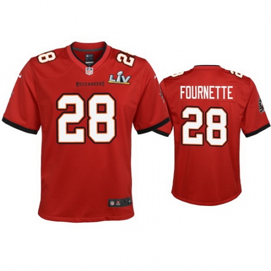 Youth Leonard Fournette Buccaneers Red Super Bowl Lv Game Jersey Youth Leonard Fournette Buccaneers Red Super Bowl Lv Game Jersey
