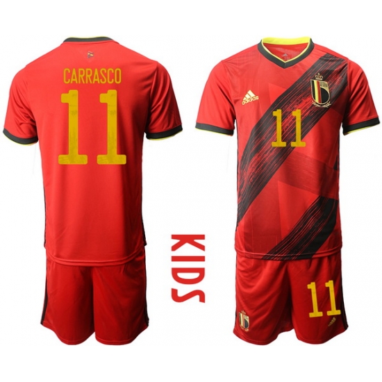Kids Belgium Short Soccer Jerseys 033 Kids Belgium Short Soccer Jerseys 033
