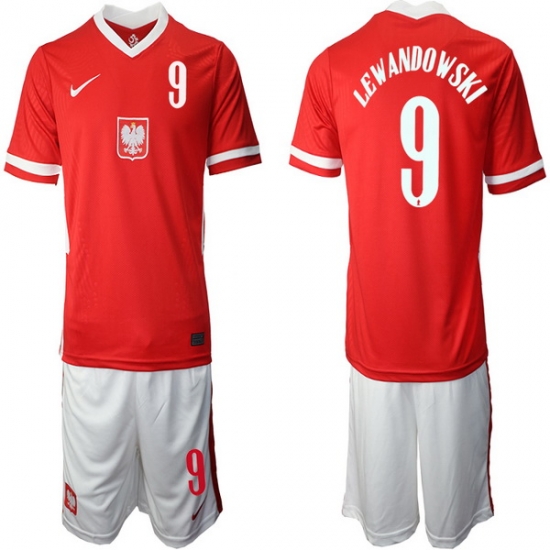 Mens Poland Short Soccer Jerseys 004