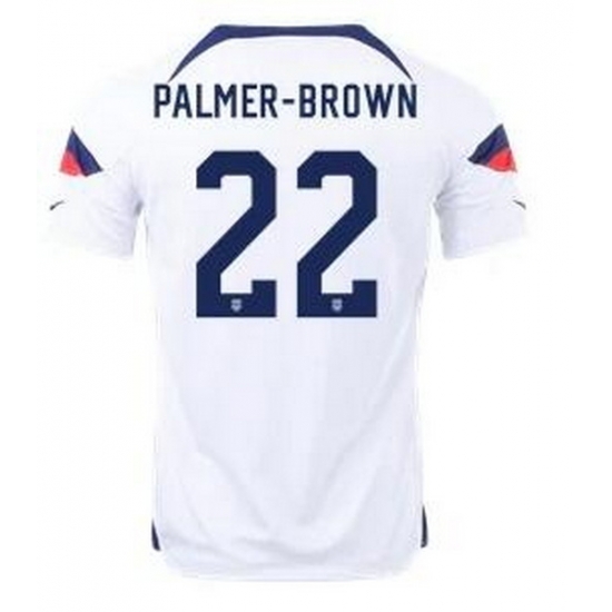 Men US 2022 FIFA Soccer Jersey White 006 Men US 2022 FIFA Soccer Jersey White 006