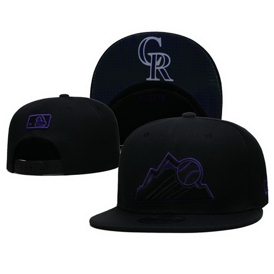Colorado Rockies Snapback Cap 004