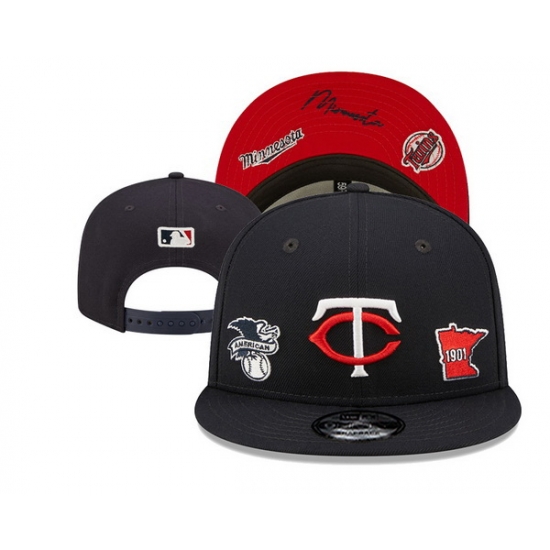 Minnesota Twins Snapback Cap C101 Minnesota Twins Snapback Cap C101