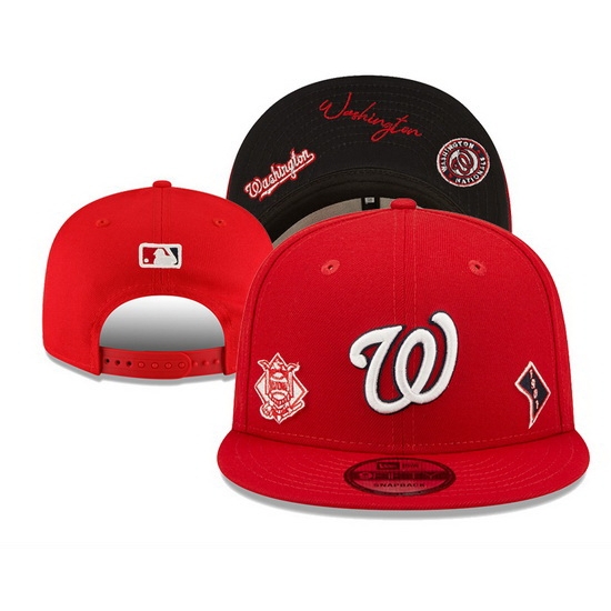 Washington Nationals MLB Snapback Cap 005