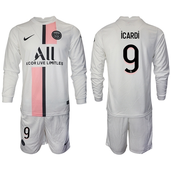 Men Paris Saint Germain Long Sleeve Soccer Jerseys 526 Men Paris Saint Germain Long Sleeve Soccer Jerseys 526