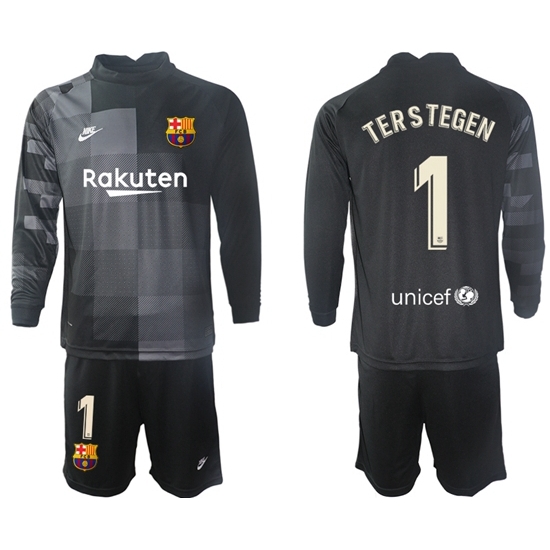 Men Barcelona Long Sleeve Soccer Jerseys 528 Men Barcelona Long Sleeve Soccer Jerseys 528