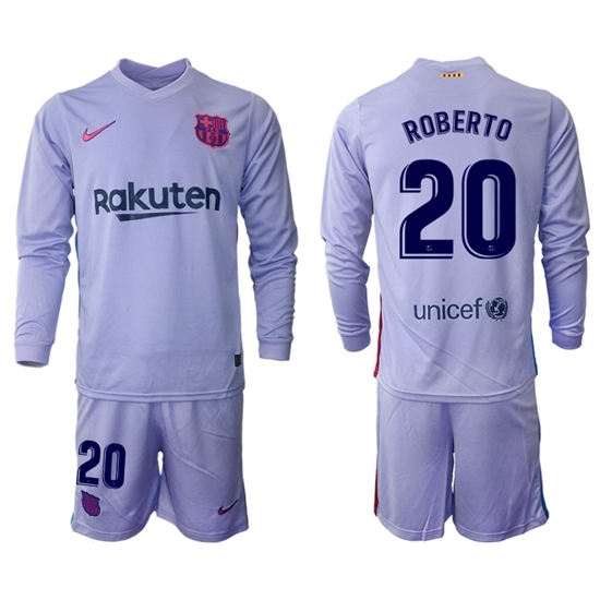 Men Barcelona Long Sleeve Soccer Jerseys 538 Men Barcelona Long Sleeve Soccer Jerseys 538