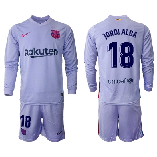 Men Barcelona Long Sleeve Soccer Jerseys 540 Men Barcelona Long Sleeve Soccer Jerseys 540