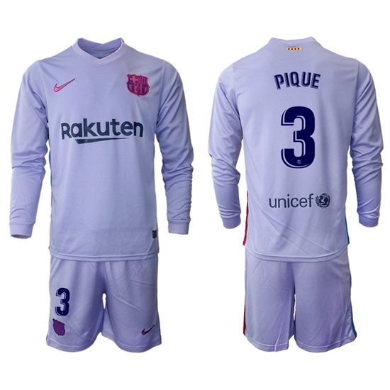 Men Barcelona Long Sleeve Soccer Jerseys 556 Men Barcelona Long Sleeve Soccer Jerseys 556
