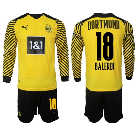 Men Borussia Dortmund Long Sleeve Soccer Jerseys 506 Men Borussia Dortmund Long Sleeve Soccer Jerseys 506