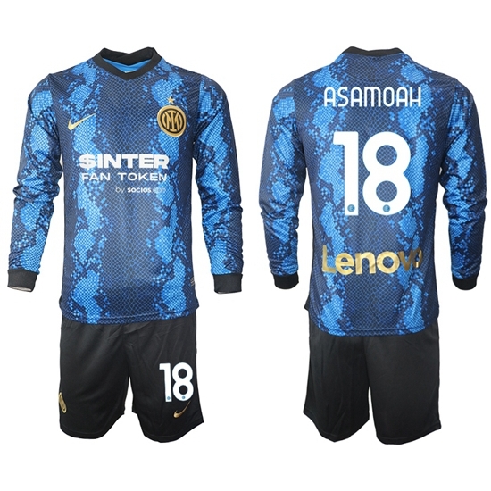 Men Inter Milan Long Sleeve Soccer Jerseys 508 Men Inter Milan Long Sleeve Soccer Jerseys 508