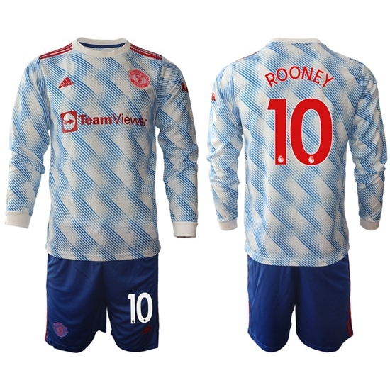 Men Manchester United Long Sleeve Soccer Jerseys 537 Men Manchester United Long Sleeve Soccer Jerseys 537