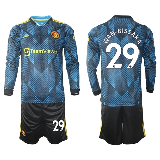Men Manchester United Long Sleeve Soccer Jerseys 544 Men Manchester United Long Sleeve Soccer Jerseys 544