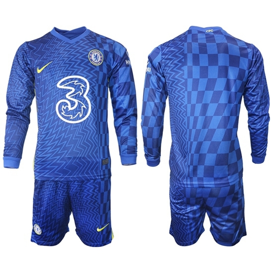 Men Chelsea Long Sleeve Soccer Jerseys 528 Men Chelsea Long Sleeve Soccer Jerseys 528