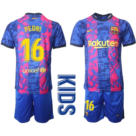 Kids Barcelona Soccer Jerseys 004 Kids Barcelona Soccer Jerseys 004