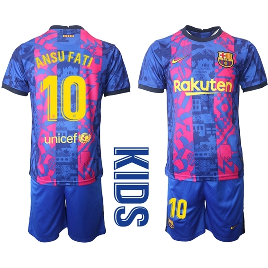 Kids Barcelona Soccer Jerseys 009 Kids Barcelona Soccer Jerseys 009