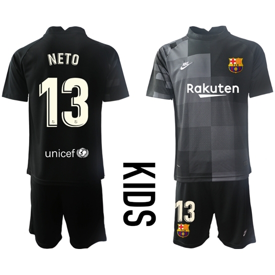Kids Barcelona Soccer Jerseys 019