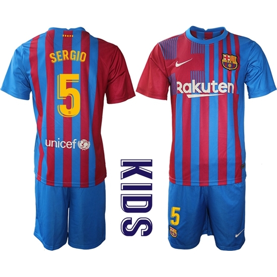 Kids Barcelona Soccer Jerseys 076 Kids Barcelona Soccer Jerseys 076