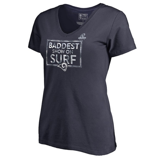 Los Angeles Rams Women T Shirt 009 Los Angeles Rams Women T Shirt 009