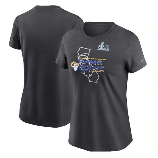 Los Angeles Rams Women T Shirt 024 Los Angeles Rams Women T Shirt 024
