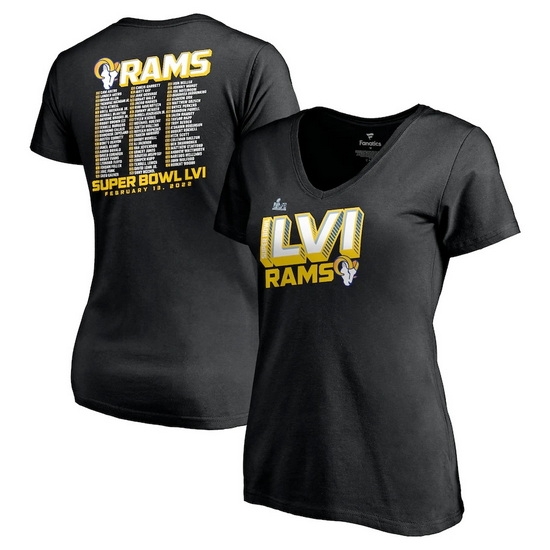 Los Angeles Rams Women T Shirt 029 Los Angeles Rams Women T Shirt 029
