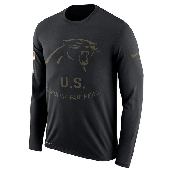Carolina Panthers Men Long T Shirt 002 Carolina Panthers Men Long T Shirt 002