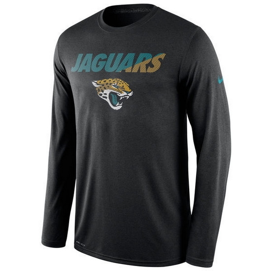 Jacksonville Jaguars Men Long T Shirt 004 Jacksonville Jaguars Men Long T Shirt 004