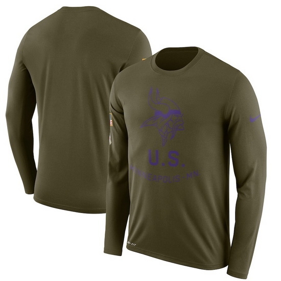 Minnesota Vikings Men Long T Shirt 005 Minnesota Vikings Men Long T Shirt 005