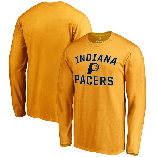 Indiana Pacers Men Long T Shirt 007 Indiana Pacers Men Long T Shirt 007